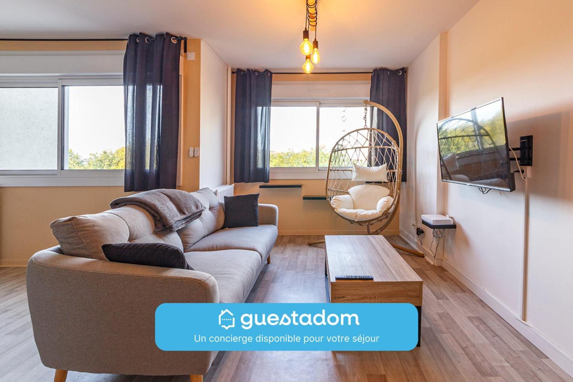 L'Oriole Wifi Parking Apartment Angers Exterior photo